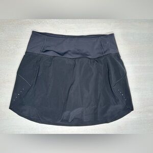 Athleta, Run With It Skort, Size XS, Black, EUC
